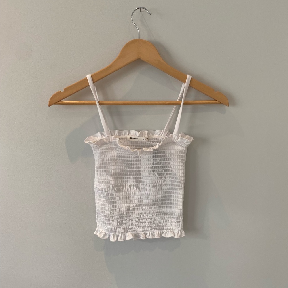 Blue notes crop tank top Women’s XS (NWT)